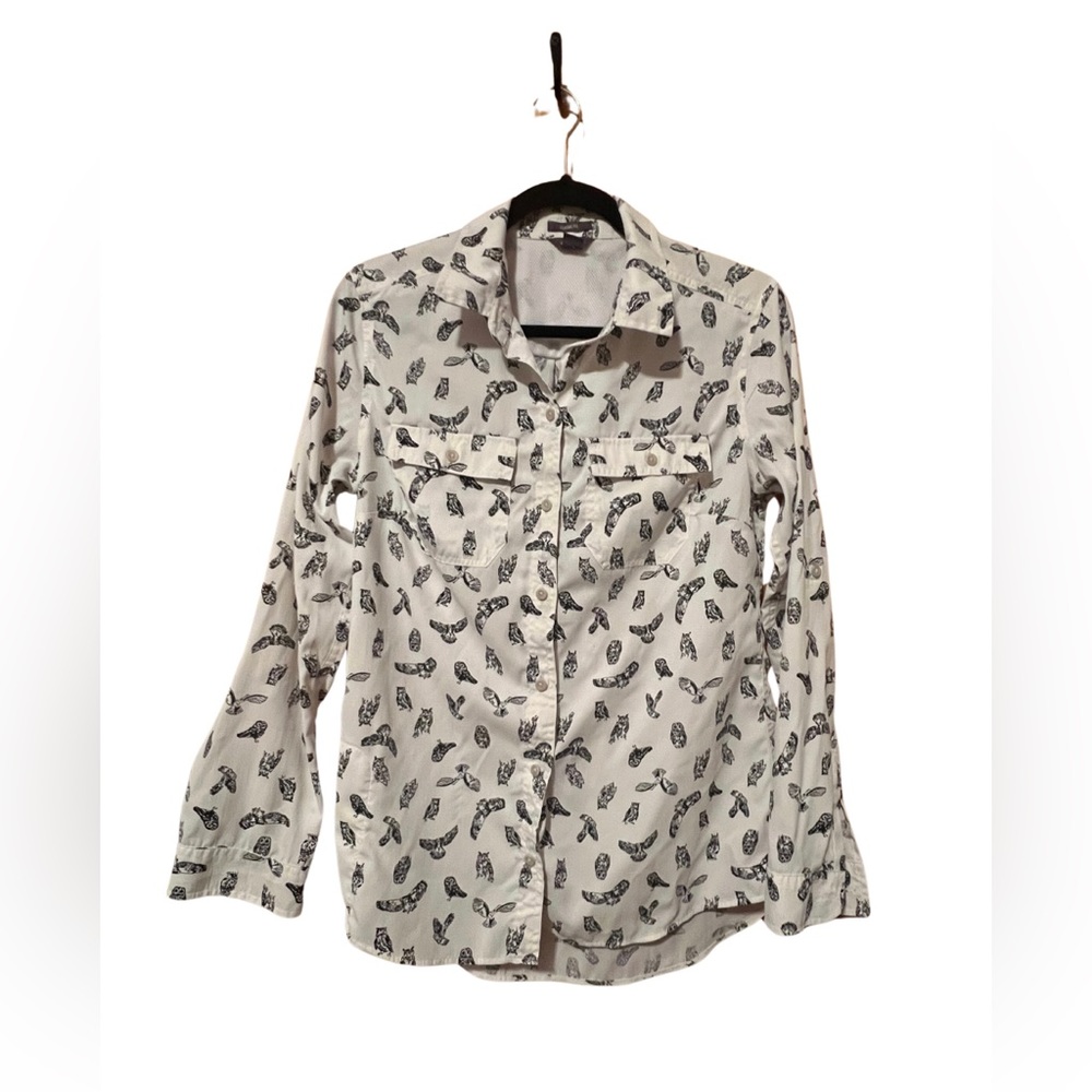 Eddie Bauer Owl Classic Fit Button Down Size M